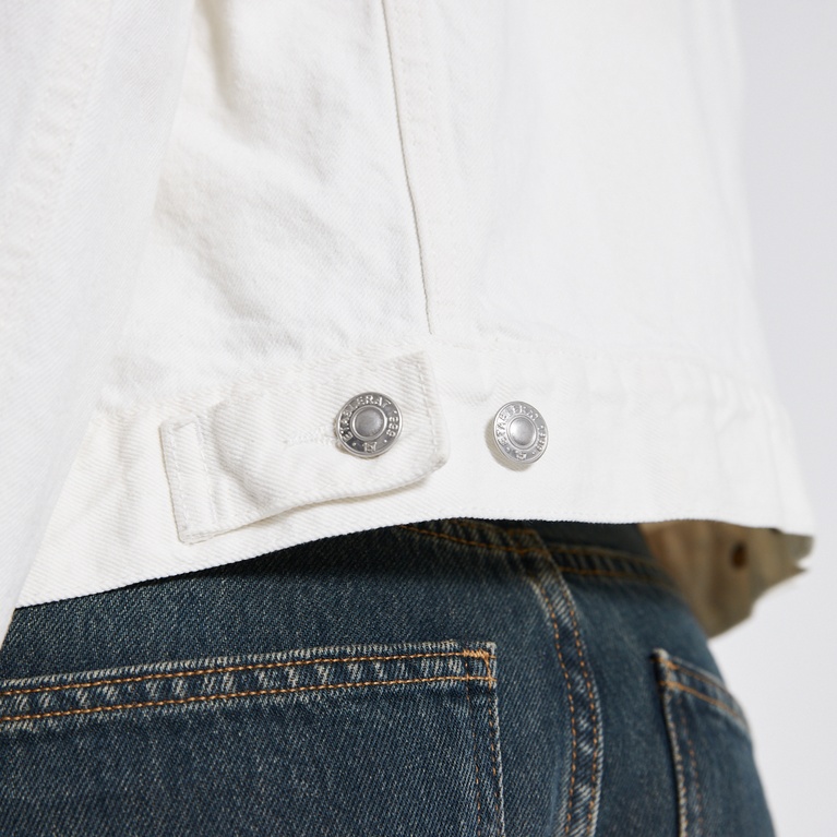 Cropped denim jacket "Own"